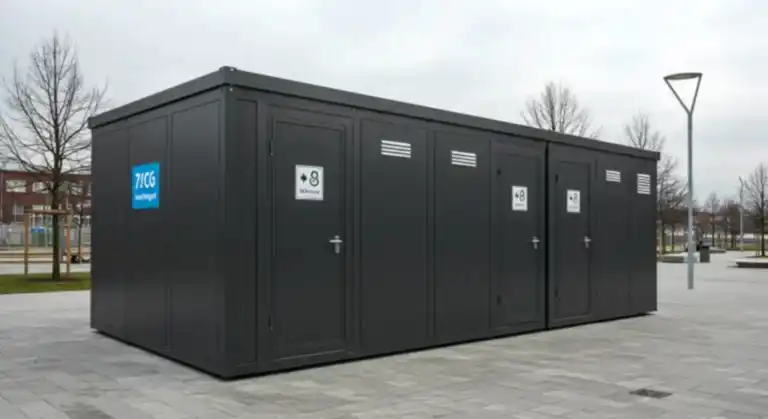 modular bathroom pod