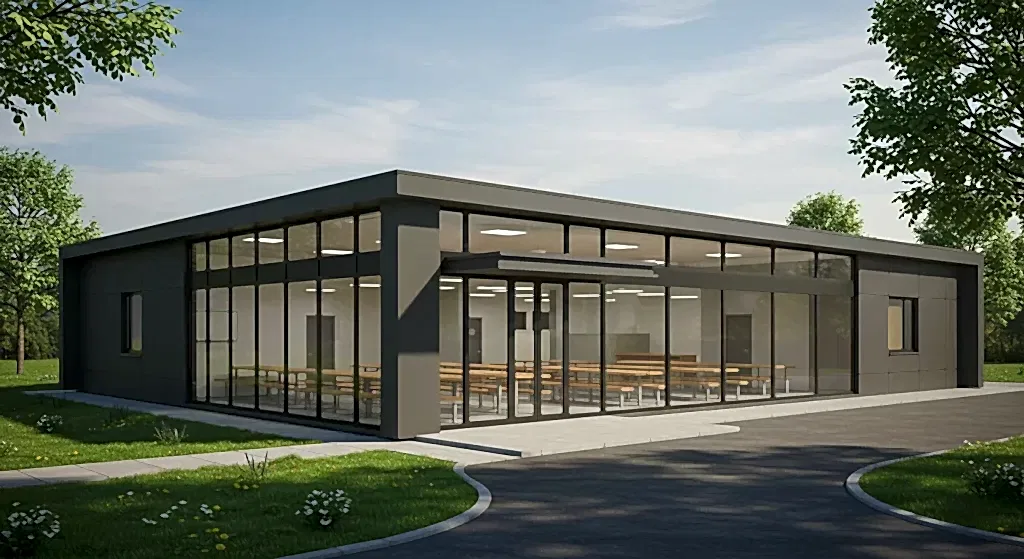 modular cafe buildings