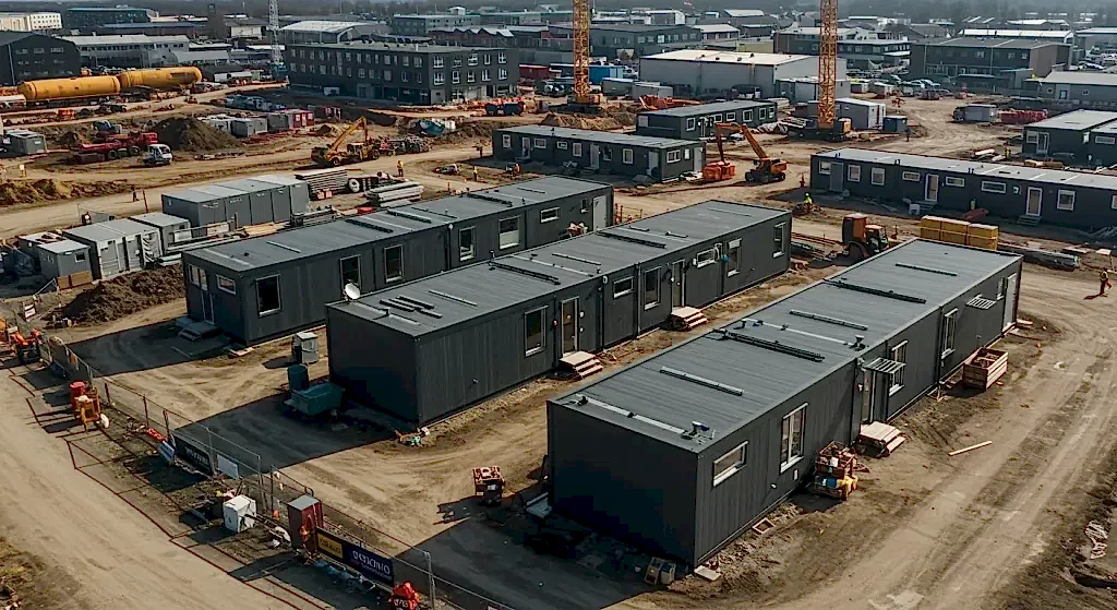 modular construction camp units