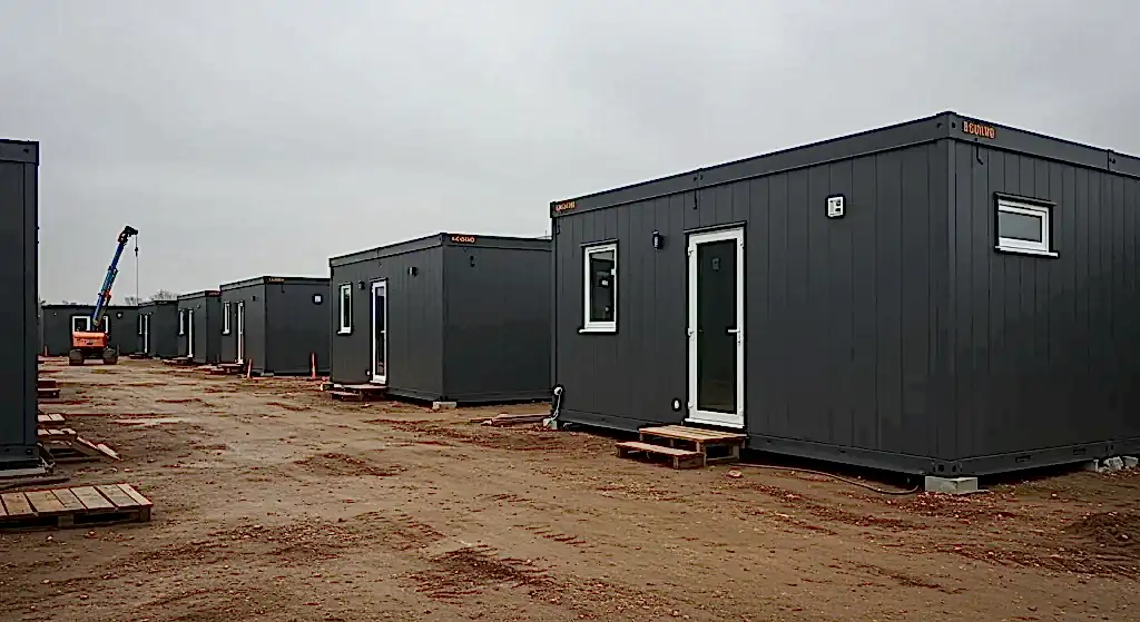 modular construction site camps