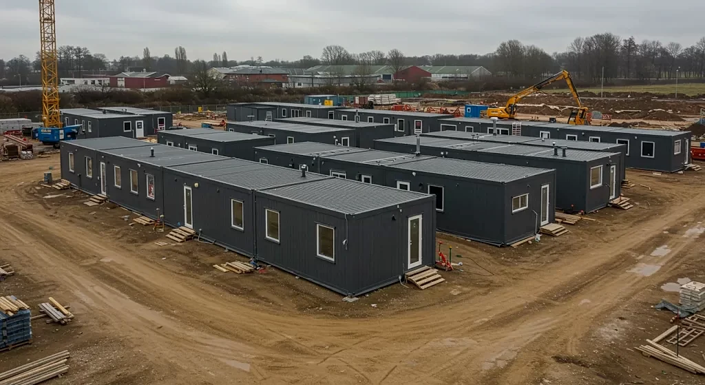 modular construction site camps