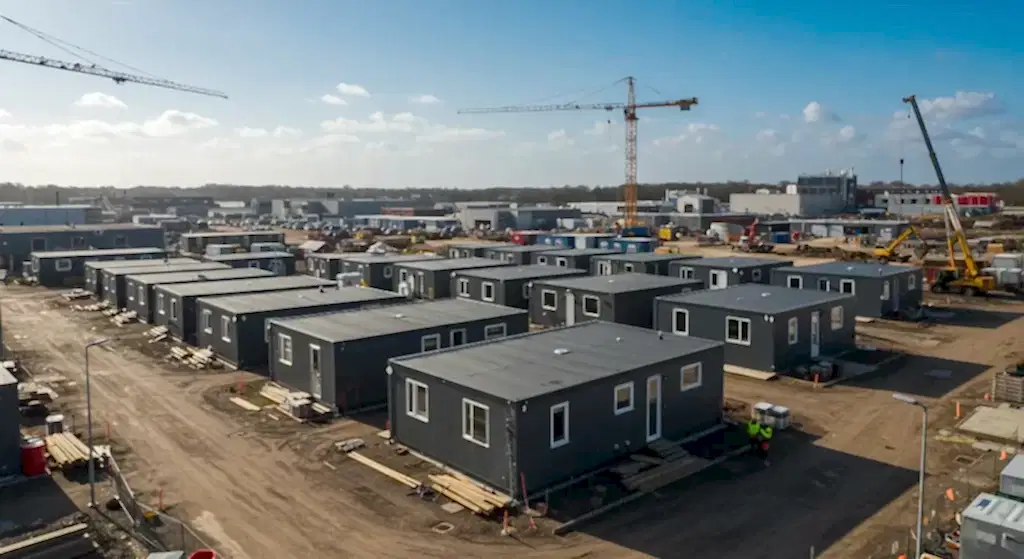 modular construction camps