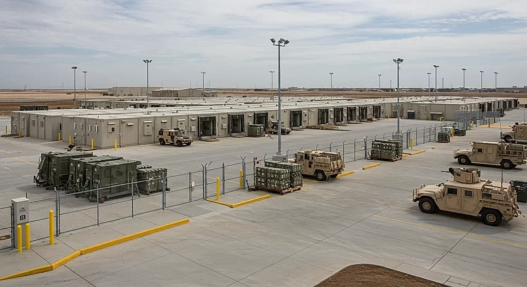 MODULAR MILITARY WAREHOUSE/LOGISTICS