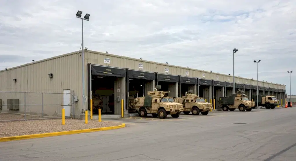 MODULAR MILITARY WAREHOUSE/LOGISTICS