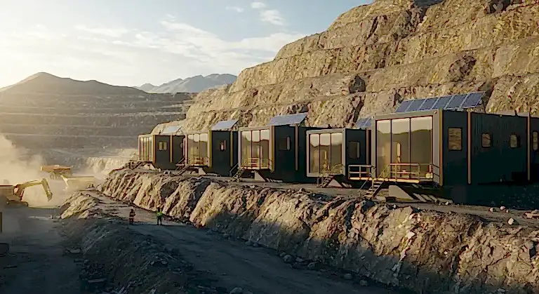 gold mining camp accommodation modular