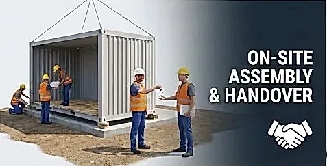 flat-pack On-Site Assembly & Handover
